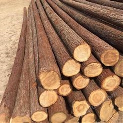 苏州杉木桩护岸 绿化杉木桩批发 胜洁木业