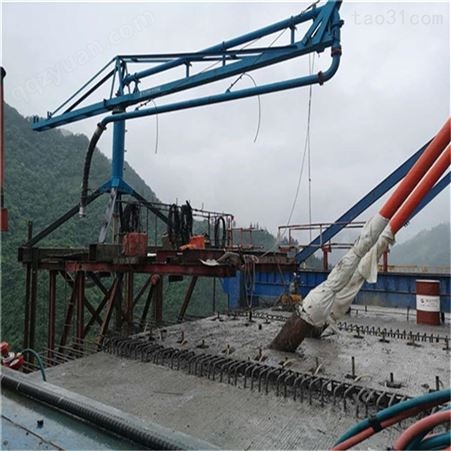 浙江省杭州市上城区 鸣瑞管业 15米手动框架布料机 混凝土布料机15米手动布料机 框架布料机