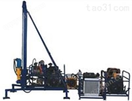汇鑫便携式山地钻机 30米分体式勘探钻机 小型地质石油钻机 重量轻携