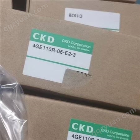 CKD/喜开理 不锈钢直动式双向电磁阀4GE110R-06-E2-3