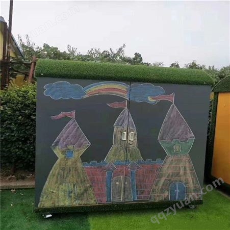 幼儿园室内外画画涂鸦墙储物柜国标环保安全