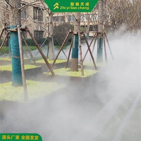 黔东南社区雾森系统安装公司 房地产售楼处造雾机 智易天成