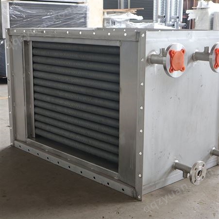 烘干散热器生产厂雪隆订做 不锈钢烘箱房换热器 螺旋SRZ型立式