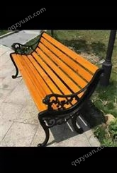 公园休闲长椅塑木公共座椅社区适用 恒跃支持定制