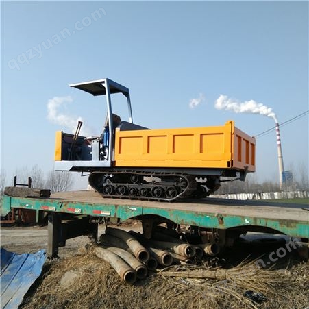 YY-LMZ-T317 3吨单缸发动机履带运输车 泥土路爬坡行走拖拉机