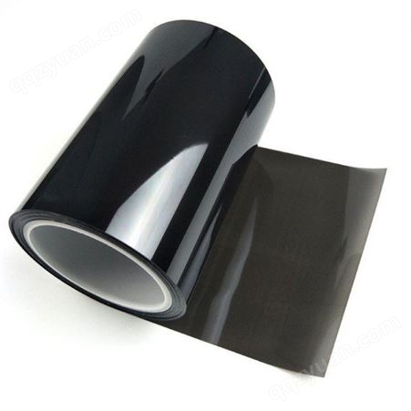 【金旺】厂家直供黑色高温双面胶 pet双面胶带 高粘黑胶纸 双面遮光胶