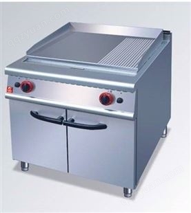 振宏厨具 商用煤气手抓饼机器煎烤 柜式平扒炉