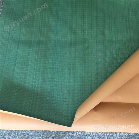 牛皮纸复合编织布 床垫家具包装纸 防水淋膜PP编织布定制