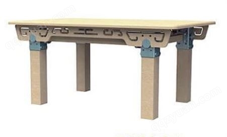幼儿园 儿童国学教室系列桌椅古典书法桌 课桌椅