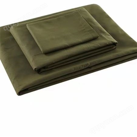 广佑宿舍军训三件套 被套枕套床单定制 纯棉材质贴身舒适面料