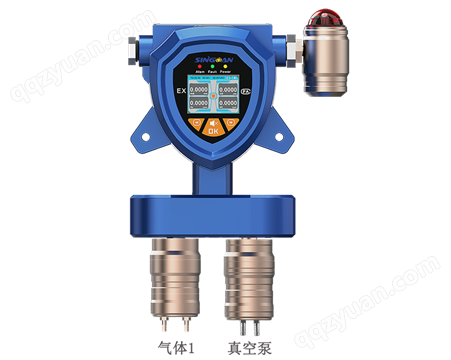 固定一体泵吸式二甲基硫醚气体检测仪/传感器探头-深国安