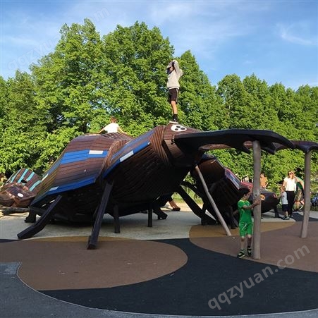 非标园林景观游乐工程 公园游乐场景观造型无动力游乐设备定制