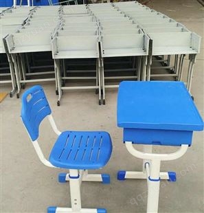 学校教室加大钢木课桌椅定做 浩威家具