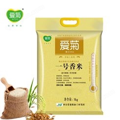 爱菊 东北大米 福利团购 粳米一级 米粒细长 一号香米 5kg