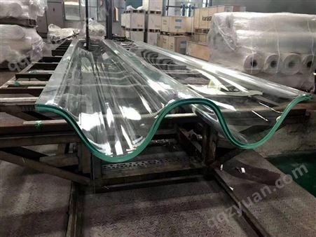 异型弯钢玻璃加工 热弯钢化 曲面U型 量身定制 安全性能高
