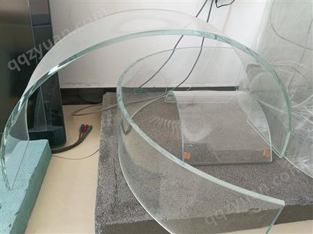 异型弯钢玻璃加工 热弯钢化 曲面U型 量身定制 安全性能高