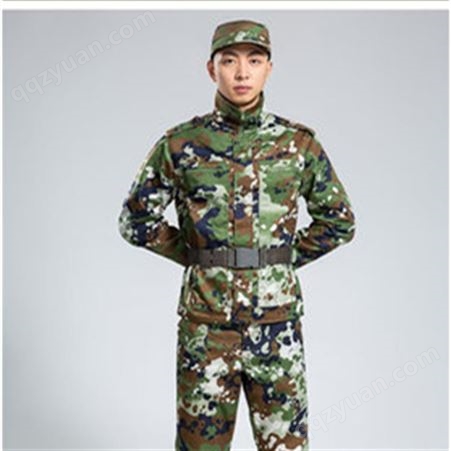 厂家批发迷彩服 学生迷彩军训服 全套迷彩套装军训服装