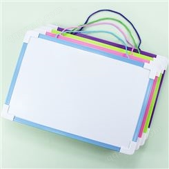 小白板儿童写字板家用可擦写磁吸挂式小黑板双面磁性移动桌面悬挂