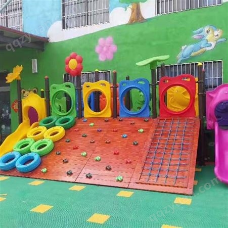幼儿园不锈钢组合滑梯 无动力滑梯组合 安全环保