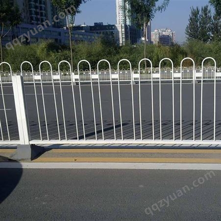 文叔道路隔离京式锌钢护栏城市马路防护围栏