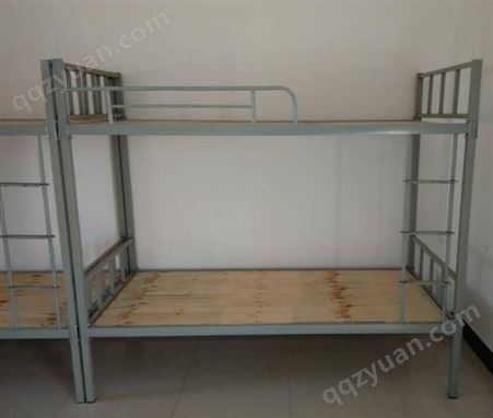 上下铺铁架床员工宿舍上下床双层床铁艺高低床学生钢架加厚成人床