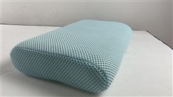 布笍姿高分子空气纤维聚烯烃弹性体速干透气可水洗眼睛型枕头