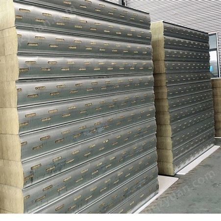 岩棉彩钢净化板憎水板EPS外墙保温板出售多规格可选烘道板