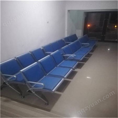 机场等候椅不锈钢 公共连排休息座椅输液椅 长排椅五人位不锈钢椅
