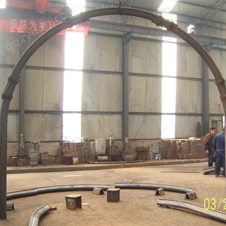 永洋唐钢36U拱形钢棚质优价低  U40铁矿用钢支架生产定做 中翔支护