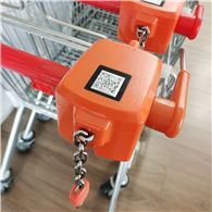 智能共享超市购物车手推车蓝牙锁防丢预警室内定位 推推应用